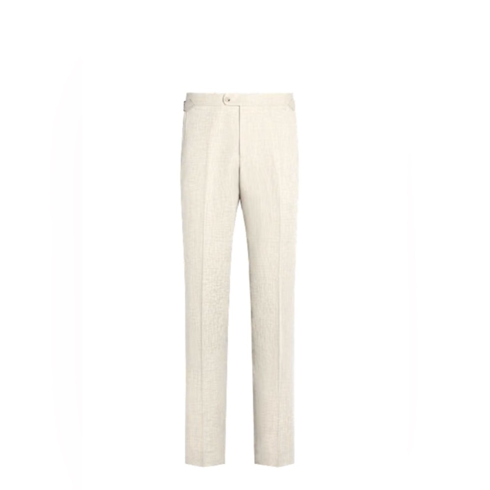 Men's Cream Dress Pants